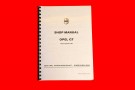 Opel GT Workshop Manual Englisch